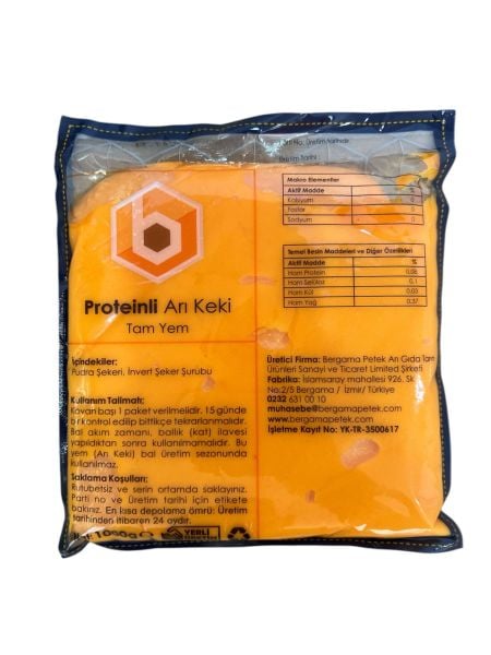 Proteinli Arı Keki - 100 KG (5 KOLİ)